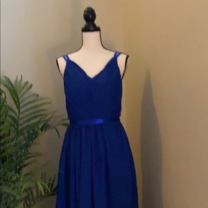 Blue Chiffon Gown